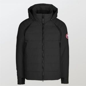 Canada Goose Men’s Black Hybridge Base Down Jacket Matte Finish
